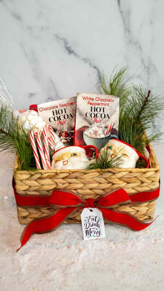 Homemade Hot Cocoa Gift Basket