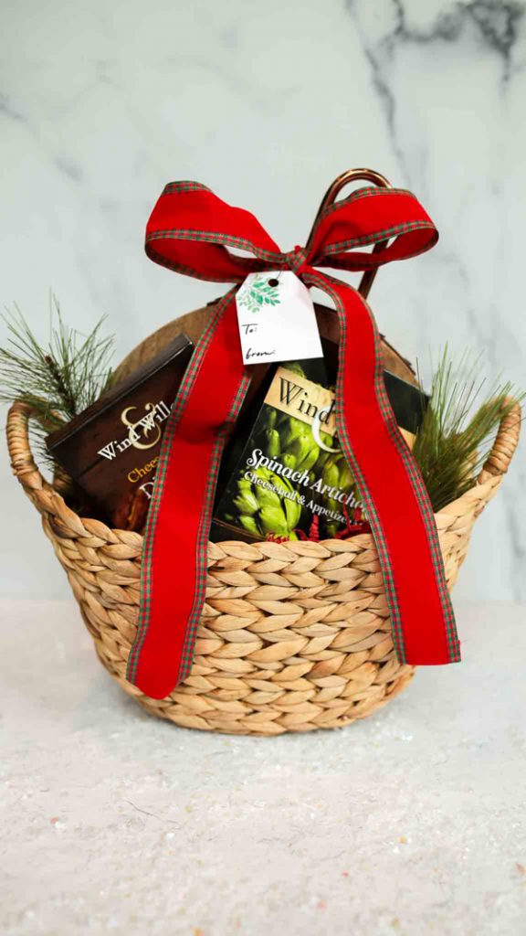 wind and willow gourmet food gift basket
