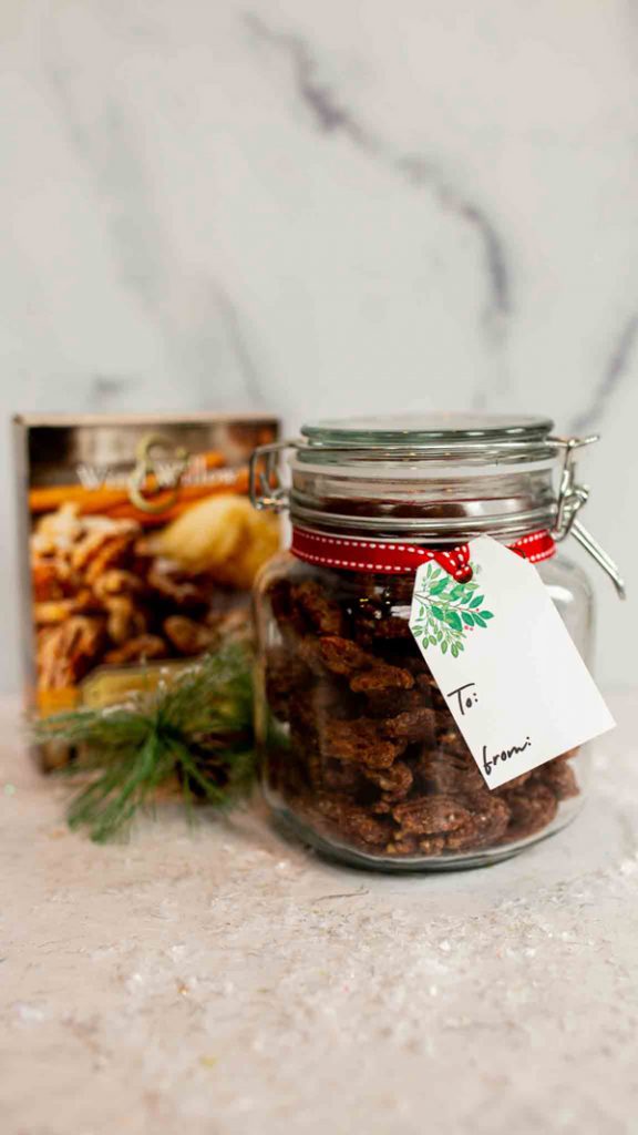 Roasted Pecans Christmas gift for teacher